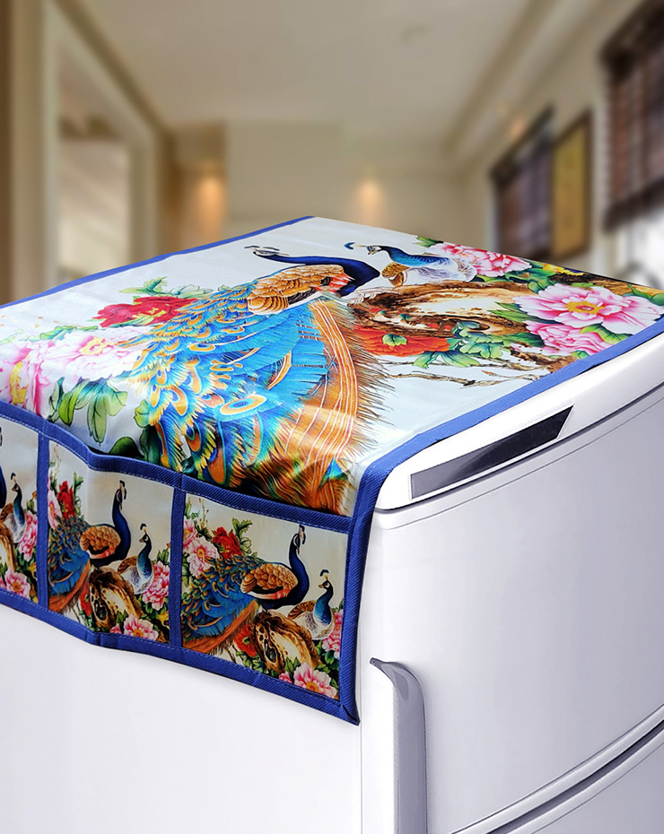 Fridge Cover / Refrigerator Cover  - Kitchen - Kanushi